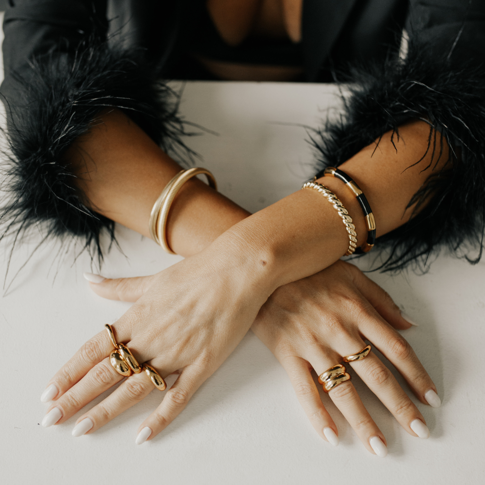 18K Gold-Plated Adrianna Ring