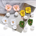 Flower Shaped Stud Earrings 1