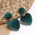 Modern Heart Earrings 1