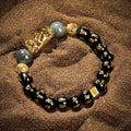 Cleansed Aura Obsidian Wealth Bracelet 3