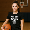 She Got Game - T-Shirt - Black 3
