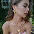 Antibes Earrings in Clear 2