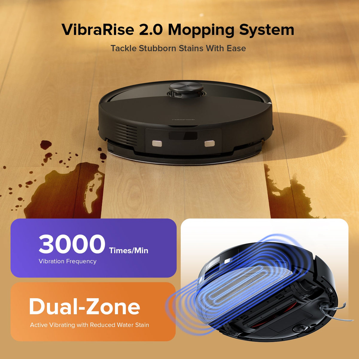 Roborock Q10 S5 Robot Vacuum and Mop with 10,000 Pa Power Suction