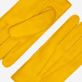 Matteo (yellow) - Italian gloves made of American deerskin leather with cashmere lining 6