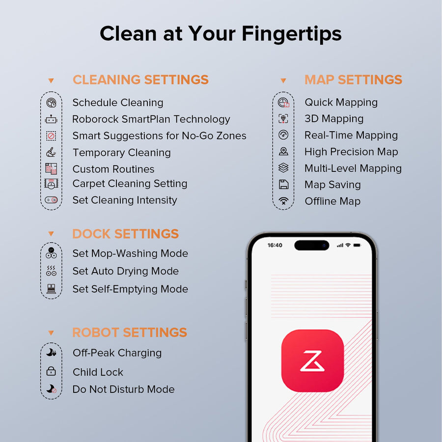 Roborock Qrevo Edge S5A Robot Vacuum with Multifunctional Dock 3.0