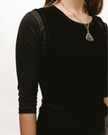 Elegant 3/4 Sleeve Halftee 8