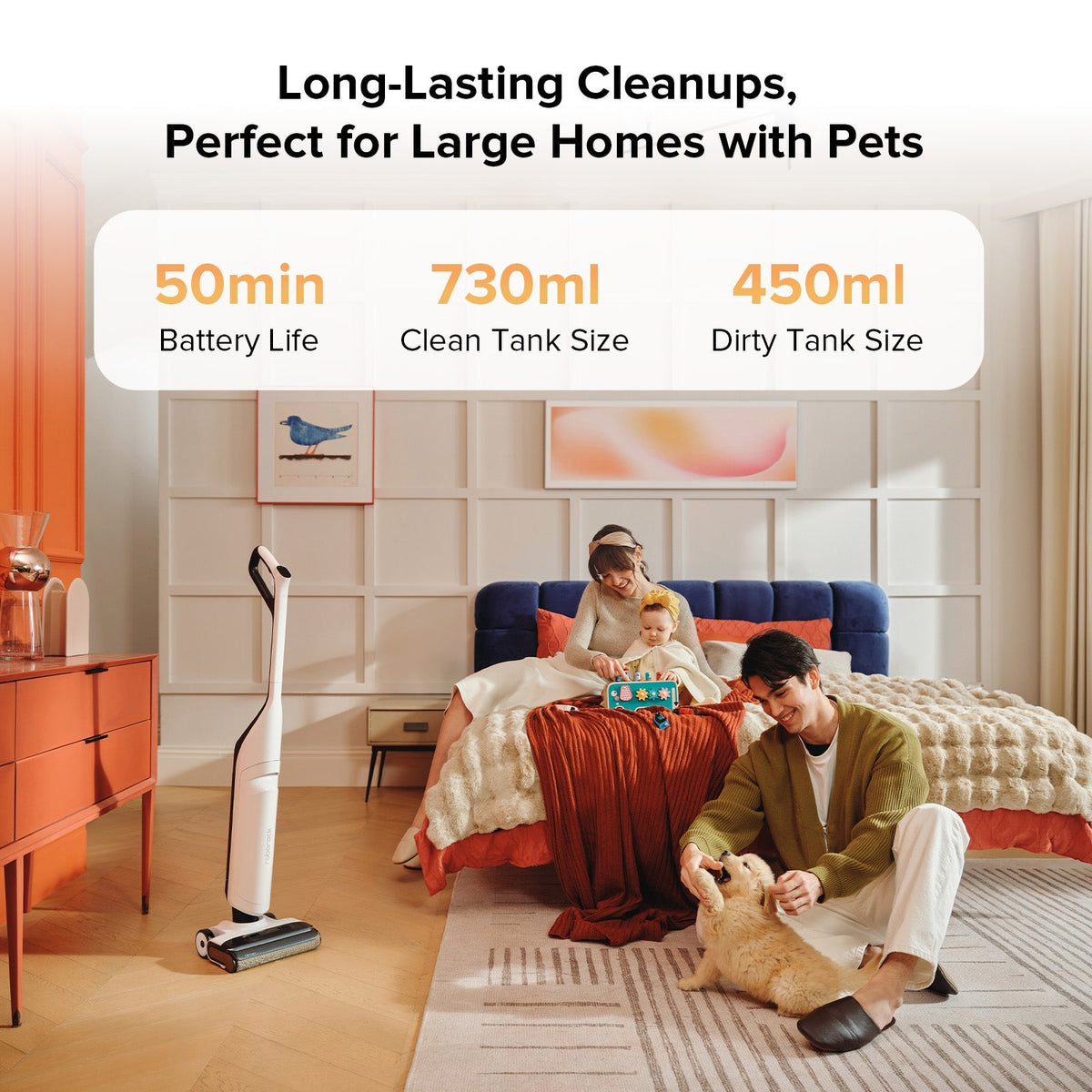 Roborock Flexi Wet and Dry Vacuum Cleaner
