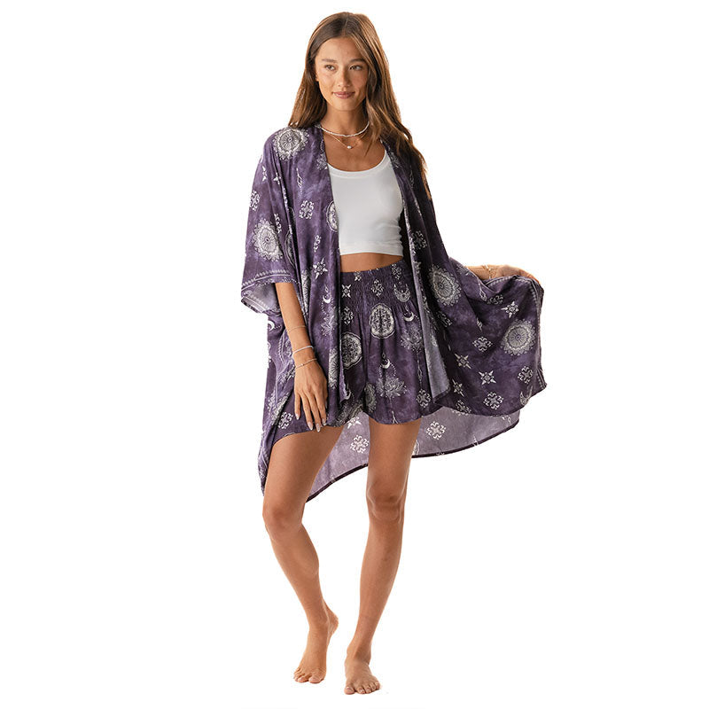 Mystic Plum Kimono