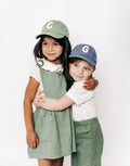 Dusty Sage Letter Baseball Hat 9
