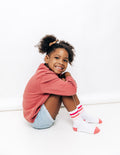 Pink Stripe Socks 4