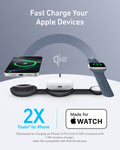 Anker MagGo Wireless Charging Station (3-in-1, Foldable Pad) 3