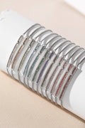 May Everyday Birthstone Pave Bolo Bracelet 9