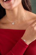 Evil Eye Duo Charm Necklace 4