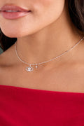 Evil Eye Duo Charm Necklace 2
