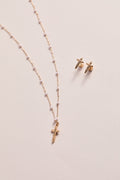 4:13 Cross Stud Earrings 6