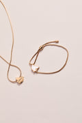 Pearlized Dove 'Peace' Slider Necklace 7