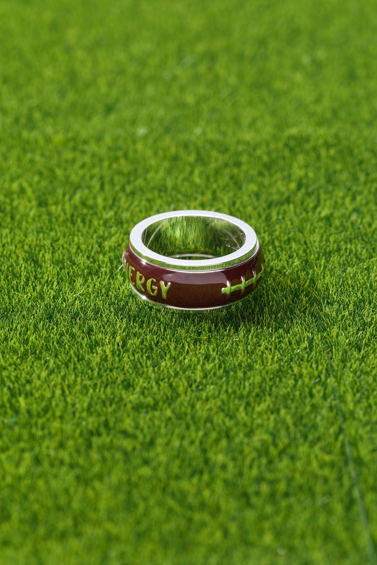 Football Fidget Ring