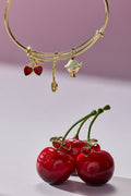 'My Cherry Amour' Ice-Cream Sundae Multi Charm Bangle 4