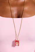 Sweethearts® Box Locket And Heart Charm Necklace 4