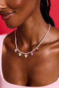 Sweethearts® ‘XOXO’ Heart Charm Pearl Beaded Necklace 2