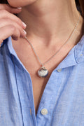 Salt + Sea 'Seashells Are Love Letters In The Sand' Seashell Locket Pendant 5