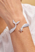 Salt + Sea 'Mermaid Kisses, Starfish Wishes' Cuff 2