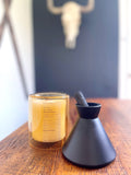 SHISO & LEMON | VIRGIN COCONUT CRÈME WAX & WOODEN WICK CANDLE 4