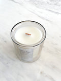 BAMBOO & VIOLET SAGE | VIRGIN COCONUT CRÈME WAX & WOODEN WICK CANDLE - Image 3