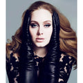Lucia (black) - Italian unlined 12-button length leather opera gloves 7