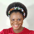 Duma MbilIi African Print Padded  Headband 2