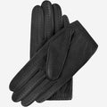 Alessa (black) - Classic Italian lambskin leather driving gloves 3