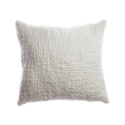 Alma Cable Knit Throw Pillow, by Homelosophy