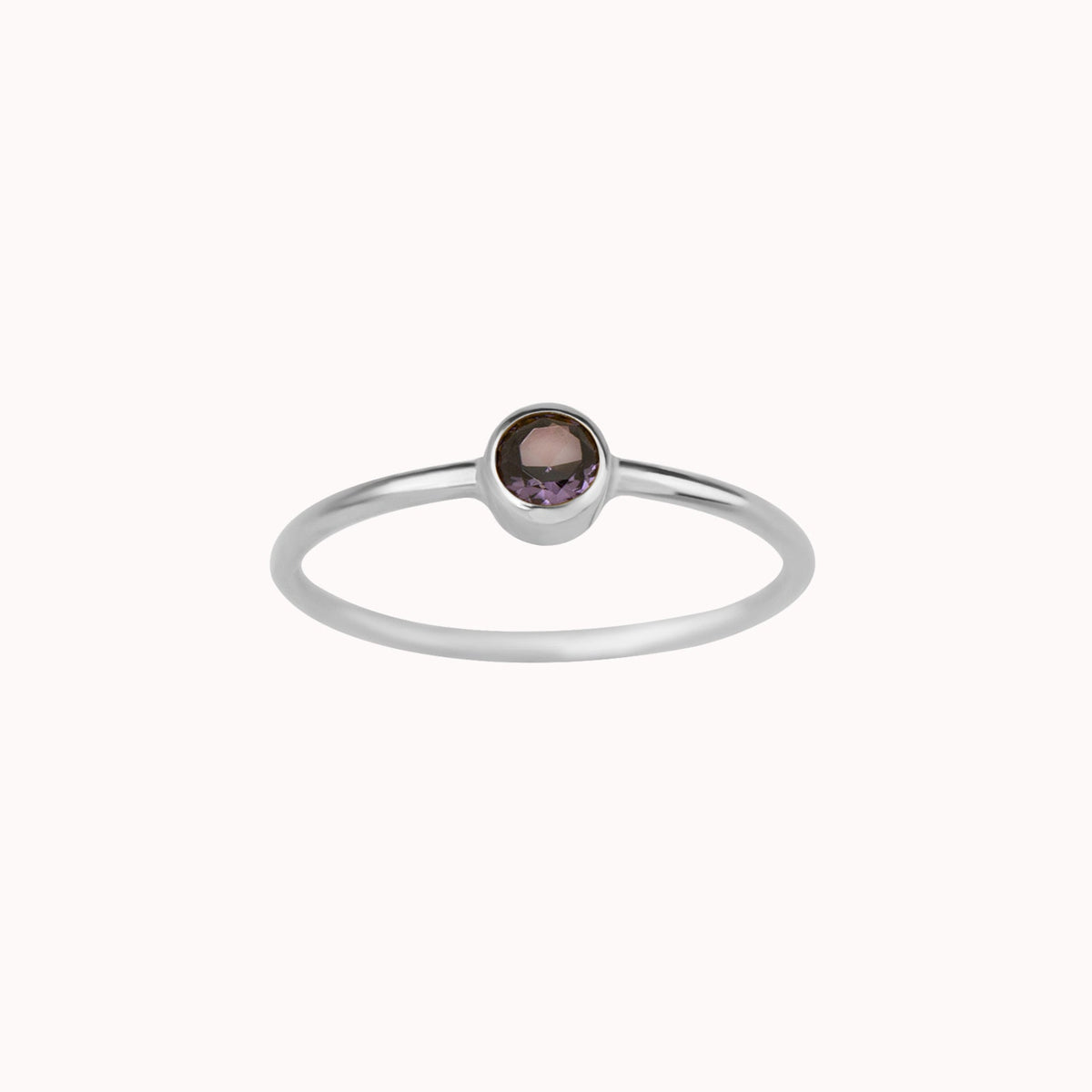 February Birthstone Ring ∙ Amethyst