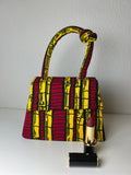 Asma Knot African Print Mini Bag 1