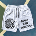 Bigger Than Basketball - Shorts - White 2