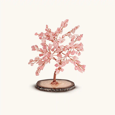 Love Harmony Rose Quartz Feng Shui Small Tree