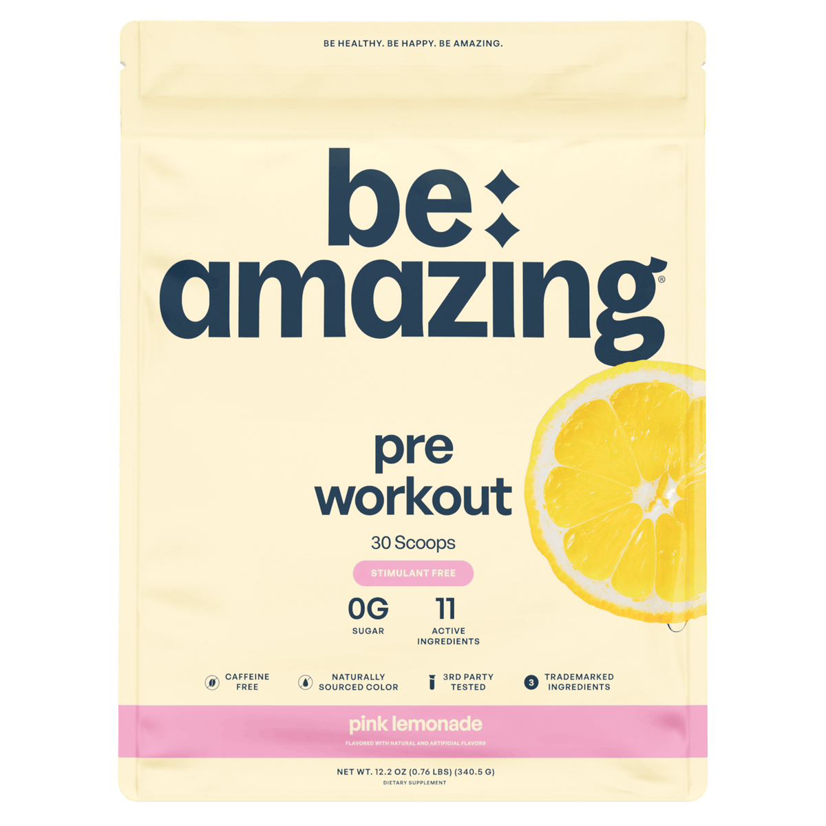 stimulant free pre workout