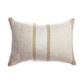 Natural Striped Linen Pillow 1