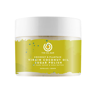Coconut & Plantain Coconut Oil Sugar Polish