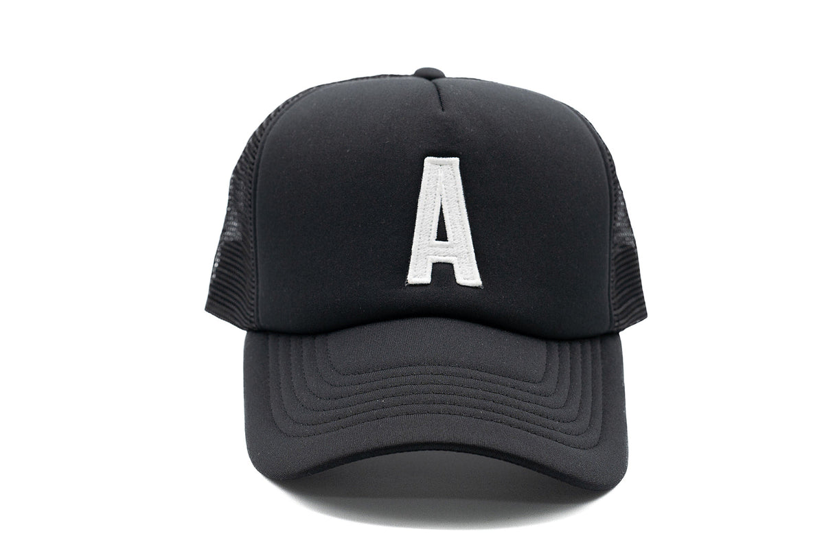 Black Letter Trucker Hat
