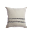 Merino Wool Striped Throw Pillow 7