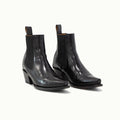 The Sandra Boot in Black Patent Leather 3