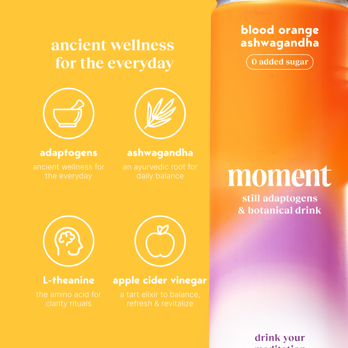 blood orange ashwagandha (botanical tea | 24 pack)