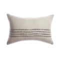 Merino Wool Striped Throw Pillow 9