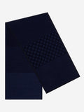 Bruno (blue) - Warm and soft Italian scarf from wool blend 1