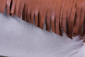 Leather Fringes Pillow 2