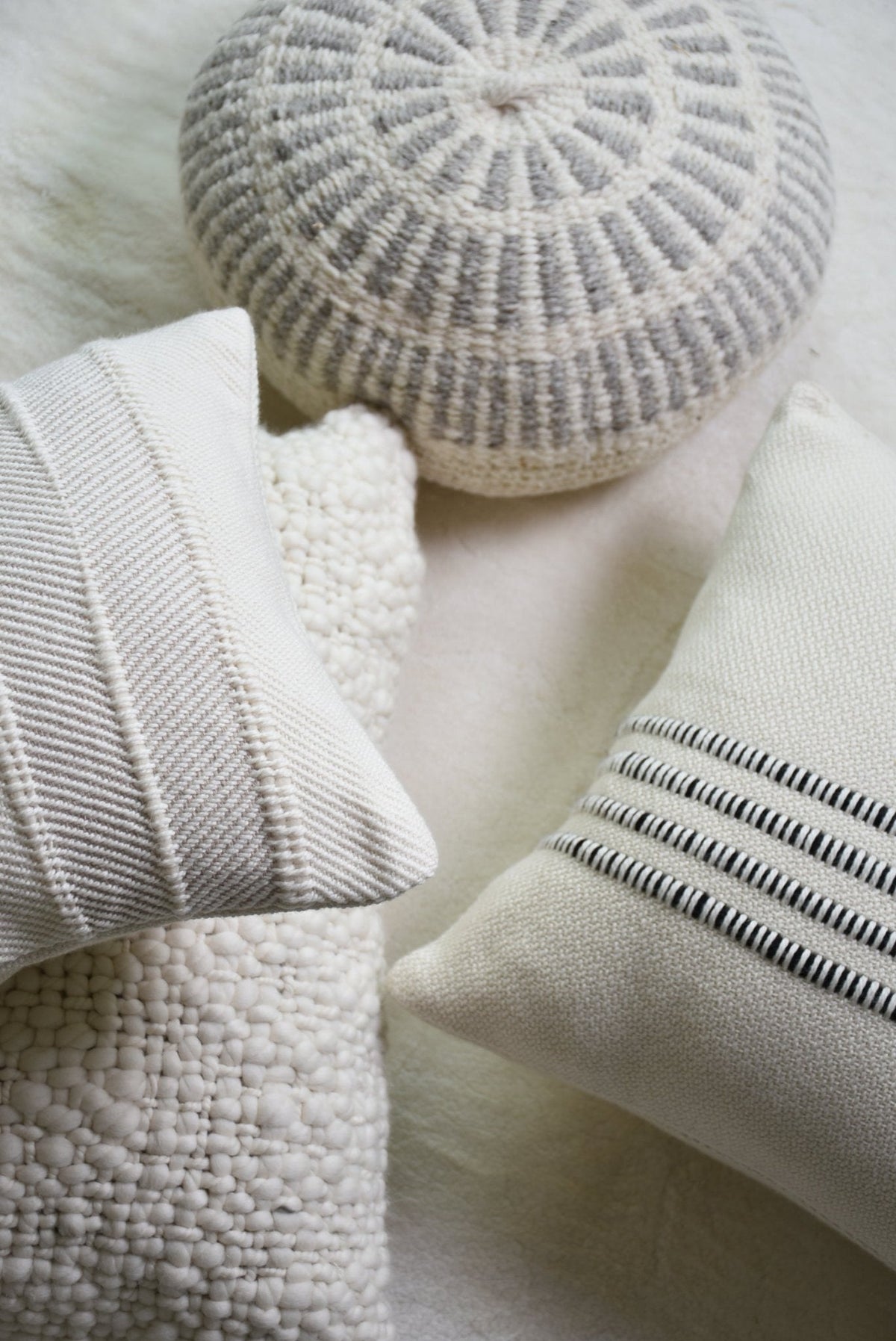 Boho Pom Pom Pillow