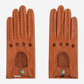 CD4010 (cognac) - Women's Italian Leather Driving Gloves 1