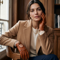 CD4010 (cognac) - Women's Italian Leather Driving Gloves 4