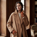 CD4010 (cognac) - Women's Italian Leather Driving Gloves 7
